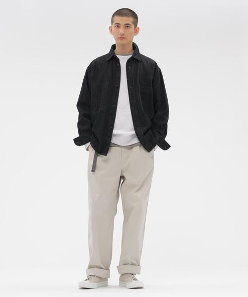 MHL.(エムエイチエル)の「SOFT COTTON LOOPBACK TOP(スウェット・メンズ・ネイビー/グレー系その他・LARGE/MEDIUM)」の11枚目の写真