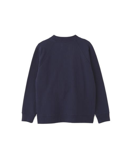 MHL.(エムエイチエル)の「SOFT COTTON LOOPBACK TOP(スウェット・メンズ・ネイビー/グレー系その他・LARGE/MEDIUM)」の4枚目の写真