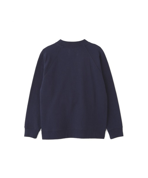 MHL.（エムエイチエル）の「SOFT COTTON LOOPBACK TOP（スウェット・メンズ・ネイビー/グレー系その他・LARGE/MEDIUM）」の11枚目の写真