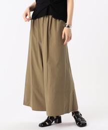 K.T KIYOKO TAKASE | コットンタイプライター ギャザーワイドパンツ(その他パンツ)