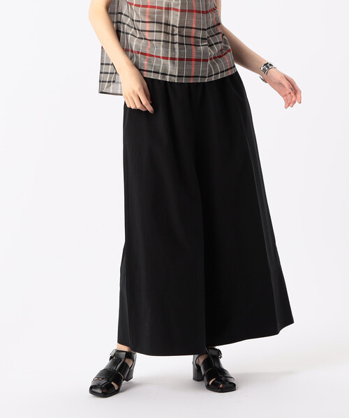 K.T KIYOKO TAKASE（キヨコタカセ）の「コットンタイプライター ギャザーワイドパンツ（その他パンツ・レディース・キャメル・9号）」の6枚目の写真