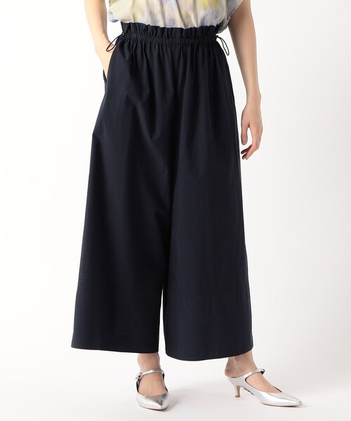 K.T KIYOKO TAKASE（キヨコタカセ）の「コットンタイプライター ギャザーワイドパンツ（その他パンツ・レディース・キャメル・9号）」の10枚目の写真