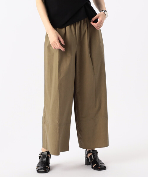 K.T KIYOKO TAKASE（キヨコタカセ）の「コットンタイプライター ギャザーワイドパンツ（その他パンツ・レディース・キャメル・9号）」の15枚目の写真