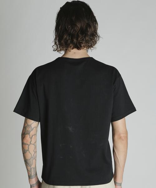 Schott(ショット)の「Schott/ショット/GLITTER EAGLE COMPACT T-SHIRT/グリッター イーグル コンパクト Tシャツ(Tシャツ/カットソー・メンズ・ホワイト/ブラック/ネイビー・2XL/XL/L/M)」の5枚目の写真