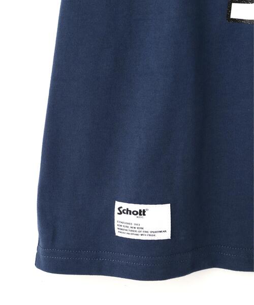 Schott(ショット)の「Schott/ショット/GLITTER EAGLE COMPACT T-SHIRT/グリッター イーグル コンパクト Tシャツ(Tシャツ/カットソー・メンズ・ホワイト/ブラック/ネイビー・2XL/XL/L/M)」の19枚目の写真