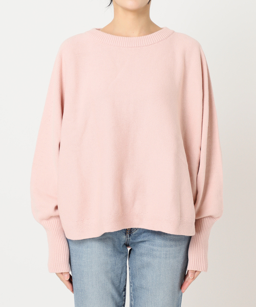 WEB限定 / 追加2》バルキーヤーンドルマンロングリブニット（ニット