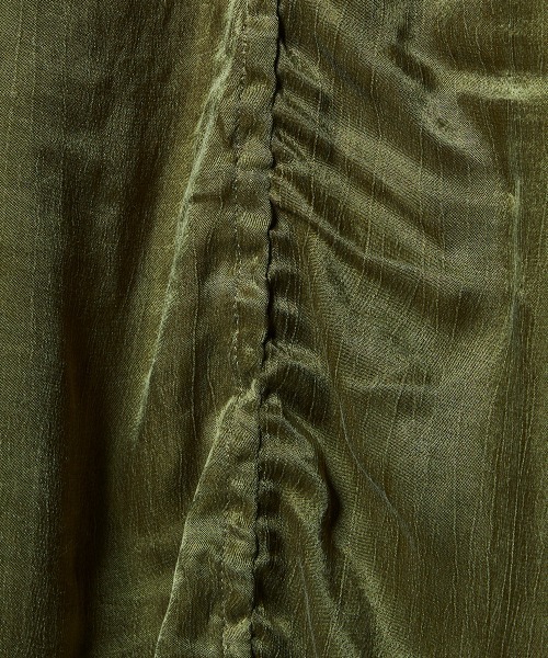 DOUBLE STANDARD CLOTHING（ダブルスタンダードクロージング）の「サテンワッシャーブルゾン（ブルゾン・レディース・カーキ/ネイビー・FREE）」の17枚目の写真