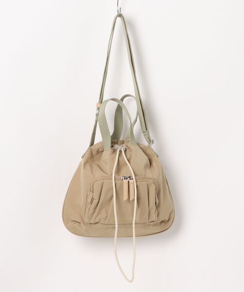 NATURAL BEAUTY（ナチュラルビューティー）の「2wayショルダーバッグ　ナチュラルビューティー　フレネ（ショルダーバッグ・レディース・ブラック/ベージュ/アイボリー・FREE）」の3枚目の写真
