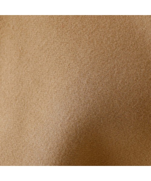 DESIGNWORKS（デザインワークス）の「ダブルフェイスハーフ丈コート（ステンカラーコート・レディース・キャメル・38）」の18枚目の写真