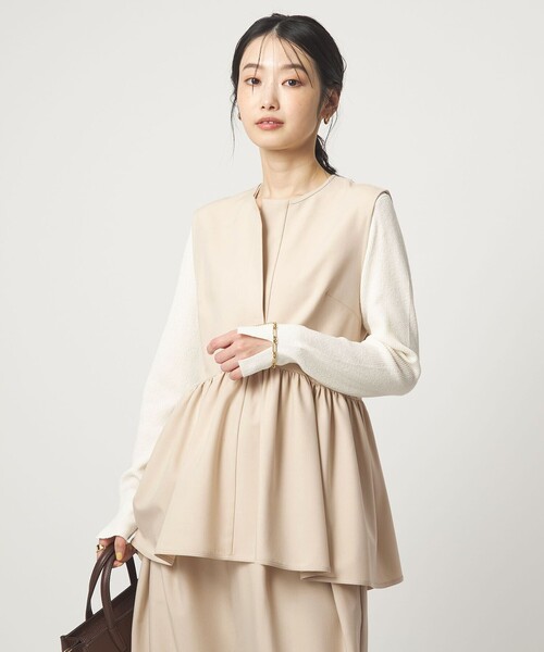 別注】＜PROTAGONISTA＞2WAY ノースリーブ ブラウス（シャツ/ブラウス