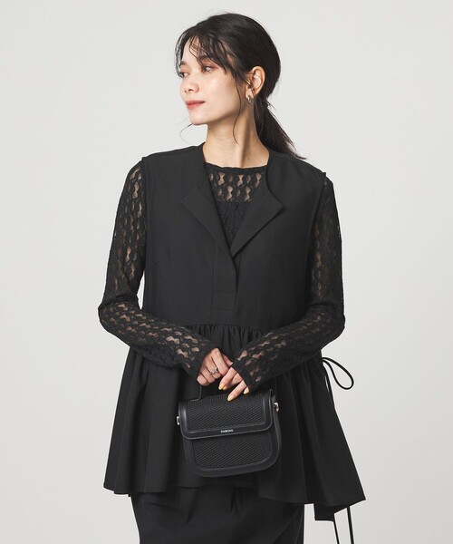 別注】＜PROTAGONISTA＞2WAY ノースリーブ ブラウス（シャツ/ブラウス