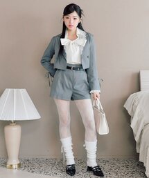 OLIVE des OLIVE | ベルト付きショートパンツ(その他パンツ)