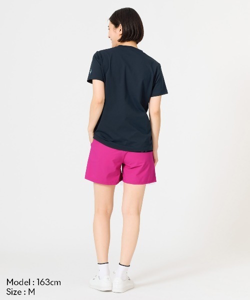 le coq sportif(ルコックスポルティフ)の「【ルコックスポルティフ】吸汗速乾/ストレッチ/UVカット/遮熱ヘランカ半袖Tシャツ(Tシャツ/カットソー・レディース・ブルー/ネイビー/ピンク/ホワイト・S/M/L/XL)」の12枚目の写真