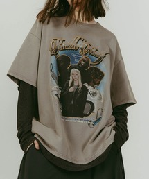 【Knuth Marf】AI future layered t-shirt　クヌースマーフ