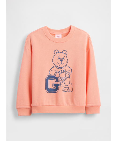 GAP(ギャップ)の「babyGap リラックスフィット フレンチテリー グラフィック スウェットシャツ(スウェット・キッズ・ブルー/グリーン/イエロー/オレンジ・100cm/105cm/110cm/90cm/95cm/80cm/70cm)」の4枚目の写真
