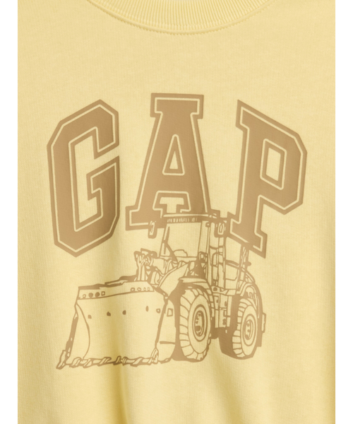 GAP(ギャップ)の「babyGap リラックスフィット フレンチテリー グラフィック スウェットシャツ(スウェット・キッズ・ブルー/グリーン/イエロー/オレンジ・100cm/105cm/110cm/90cm/95cm/80cm/70cm)」の6枚目の写真