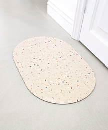 RAVER（レイバー）の「デイニック 珪藻土バスマット テラゾ ベージュ（ラグ/マット）」