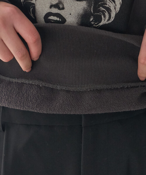 FREAK'S STORE(フリークスストア)の「マリリン・モンロー PHOTO PRINT SWEAT SHIRT/ マリリン・モンロー フォトプリント スウェット(スウェット・レディース・チャコール/ライトグレー・フリ-)」の21枚目の写真