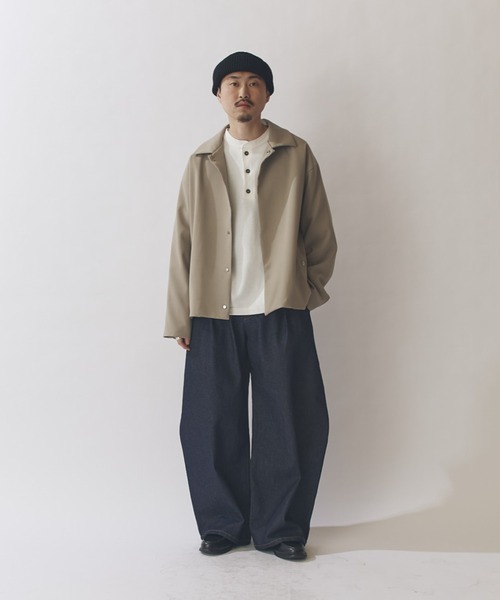 Lui's(ルイス)の「13.5ozリジット Balloon Curve デニムパンツ(デニムパンツ・メンズ・インディゴブルー/ブラック・S/M)」の19枚目の写真