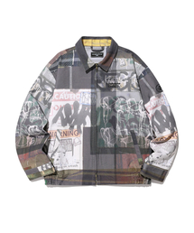 NICE GHOST CLUB（ナイスゴーストクラブ）の「SYMBOL DIGITAL PRINT ZIP JACKET NIGHT_MULTI(NG2CFUJ252A)（デニムジャケット）」
