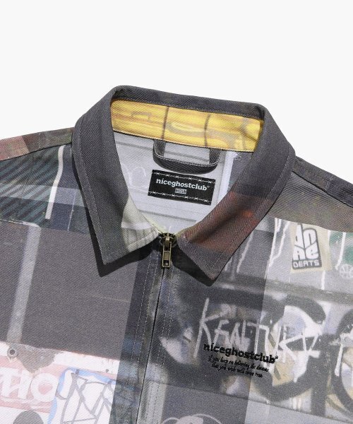 SYMBOL DIGITAL PRINT ZIP JACKET NIGHT_MULTI(NG2CFUJ252A)（デニム 