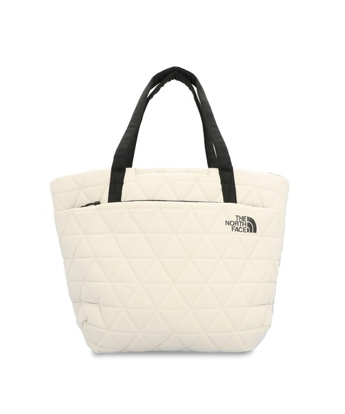 THE NORTH FACE(ザノースフェイス)の「THE NORTH FACE Geoface Tote ザ ノースフェイス ジオフェイストート(トートバッグ・メンズ・ブラック/アイボリー・FREE)」の2枚目の写真