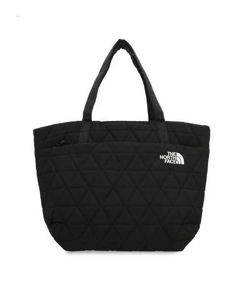 THE NORTH FACE(ザノースフェイス)の「THE NORTH FACE Geoface Tote ザ ノースフェイス ジオフェイストート(トートバッグ・メンズ・ブラック/アイボリー・FREE)」の1枚目の写真