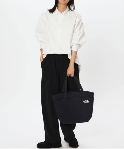THE NORTH FACE(ザノースフェイス)の「THE NORTH FACE Geoface Tote ザ ノースフェイス ジオフェイストート(トートバッグ・メンズ・ブラック/アイボリー・FREE)」の9枚目の写真