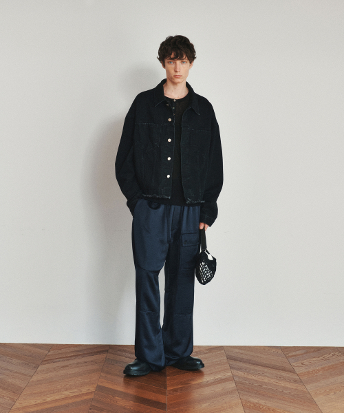 HEUTE(ホイテ)の「HET JAMES DENIM JACKET (BLACK)(デニムジャケット・メンズ・ブラック・M/L)」の2枚目の写真