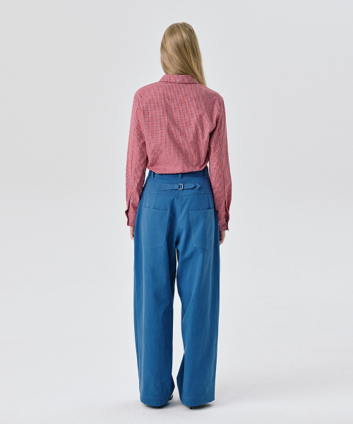 WNDERKAMMER（ブンダーカンマー）の「25 レギュラーフィットシャツ_レッド（シャツ/ブラウス・レディース・その他・S/M）」の5枚目の写真