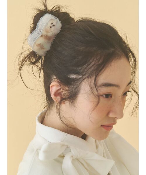 merry jenny（メリージェニー）の「モコゾウ ドッグ＆パピーバンスクリップ（バレッタ/ヘアクリップ・レディース・その他1・FREE）」の12枚目の写真