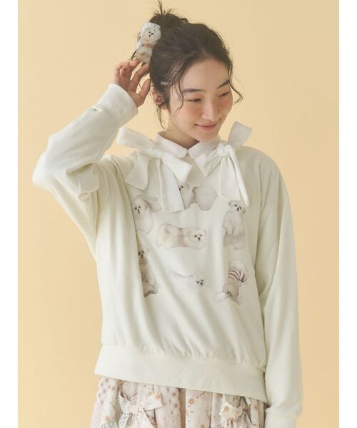 merry jenny（メリージェニー）の「モコゾウ ドッグ＆パピーバンスクリップ（バレッタ/ヘアクリップ・レディース・その他1・FREE）」の14枚目の写真