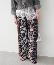 Remind me and forever | 【nane】【India series】パッチワークストライプパンツ(その他パンツ)