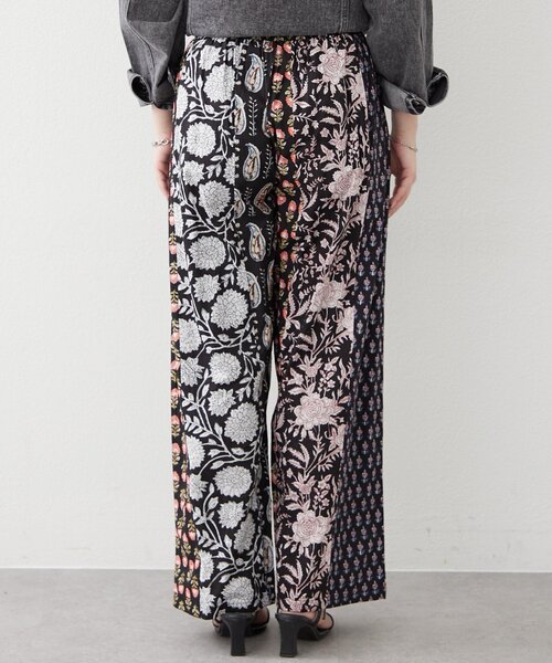 Remind me and forever(リマインドミーアンドフォーエバー)の「【nane】【India series】パッチワークストライプパンツ(その他パンツ・レディース・ブラック・FREE)」の7枚目の写真