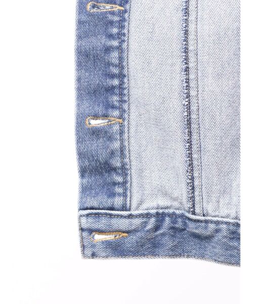 CALNAMUR（カルナムール）の「ヨークデザインデニムジャケット（デニムジャケット・レディース・ブラック/ブルー・FREE）」の9枚目の写真