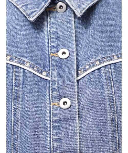 CALNAMUR（カルナムール）の「ヨークデザインデニムジャケット（デニムジャケット・レディース・ブラック/ブルー・FREE）」の21枚目の写真