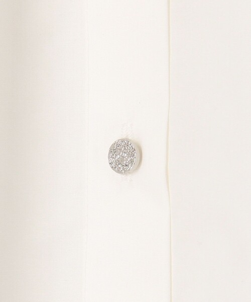 MICO COULIER（ミコクリエ）の「バックヨークテープブラウス（シャツ/ブラウス・レディース・ホワイト系その他/ブルー系その他/ネイビー/ピンク系その他/オフホワイト・38）」の15枚目の写真