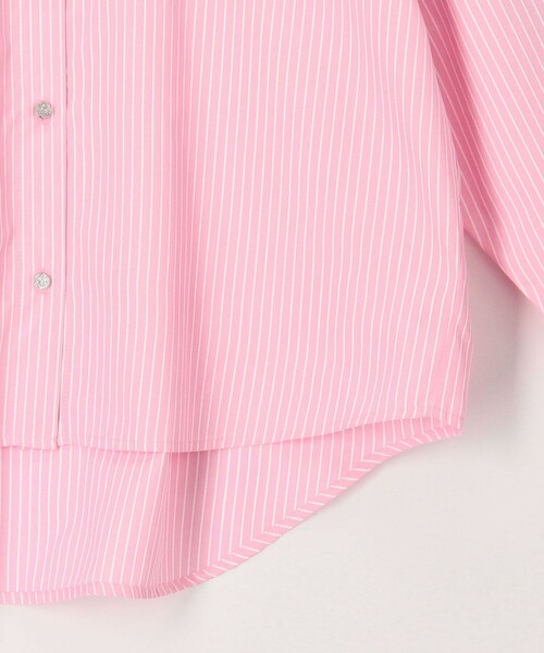 MICO COULIER（ミコクリエ）の「バックヨークテープブラウス（シャツ/ブラウス・レディース・ホワイト系その他/ブルー系その他/ネイビー/ピンク系その他/オフホワイト・38）」の11枚目の写真