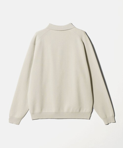 UNITED ARROWS(ユナイテッドアローズ)の「4シーズンズ ミラノリブ スキッパー ニット(ニット/セーター・メンズ・ナチュラル/ダークグレー・M/XL/S/L)」の11枚目の写真