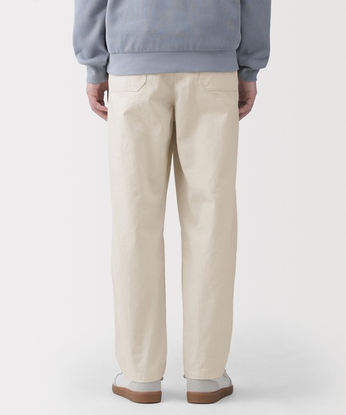 無印良品（ムジルシリョウヒン）の「紳士　洗いざらしデニムイージーパンツ　生成（デニムパンツ・メンズ・キナリ・XL/L/M/S）」の4枚目の写真