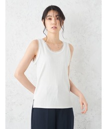 Emilyan ラメテレコタンクトップ