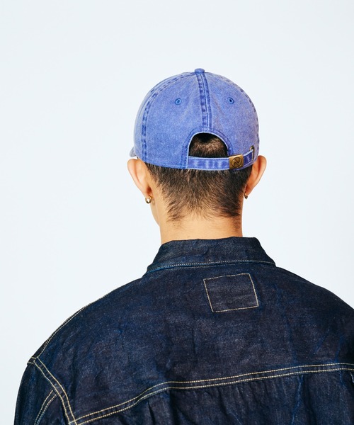 C.E.L.STORE（セルストア）の「I LOVE LA / アイラブエルエー LOGO PIGMENT CAP 刺しゅう ロゴ ピグメント加工 キャップ（キャップ・メンズ・ブルー/サンドベージュ/ピンク・ONE SIZE）」の21枚目の写真