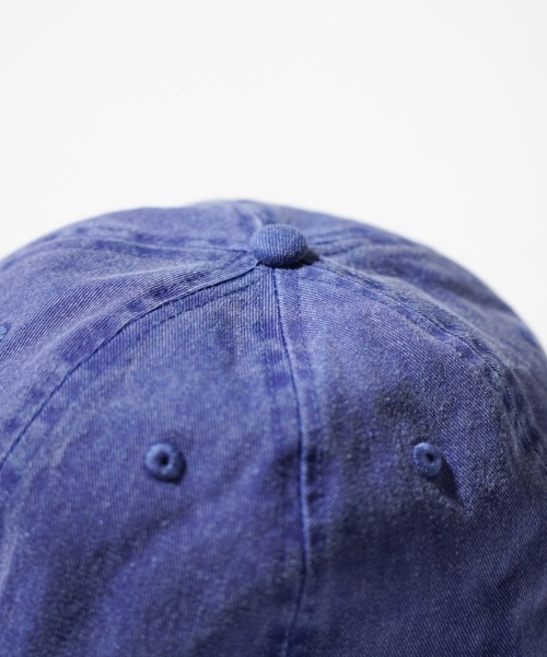 C.E.L.STORE（セルストア）の「I LOVE LA / アイラブエルエー LOGO PIGMENT CAP 刺しゅう ロゴ ピグメント加工 キャップ（キャップ・メンズ・ブルー/サンドベージュ/ピンク・ONE SIZE）」の10枚目の写真