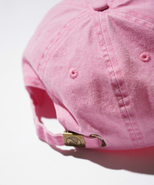 C.E.L.STORE（セルストア）の「I LOVE LA / アイラブエルエー LOGO PIGMENT CAP 刺しゅう ロゴ ピグメント加工 キャップ（キャップ・メンズ・ブルー/サンドベージュ/ピンク・ONE SIZE）」の17枚目の写真