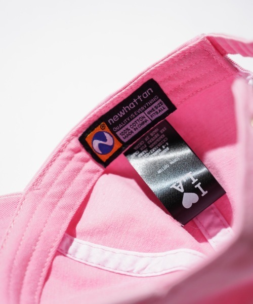 C.E.L.STORE（セルストア）の「I LOVE LA / アイラブエルエー LOGO PIGMENT CAP 刺しゅう ロゴ ピグメント加工 キャップ（キャップ・メンズ・ブルー/サンドベージュ/ピンク・ONE SIZE）」の18枚目の写真