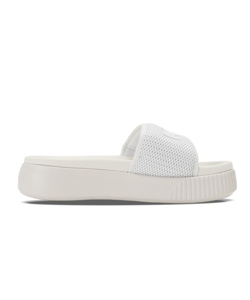PUMA(プーマ)の「PUMA プーマ 厚底サンダル プラットフォーム スライド UM 407407(サンダル・レディース・ブラック/ホワイト・25.0cm/24.0cm/23.0cm)」の4枚目の写真