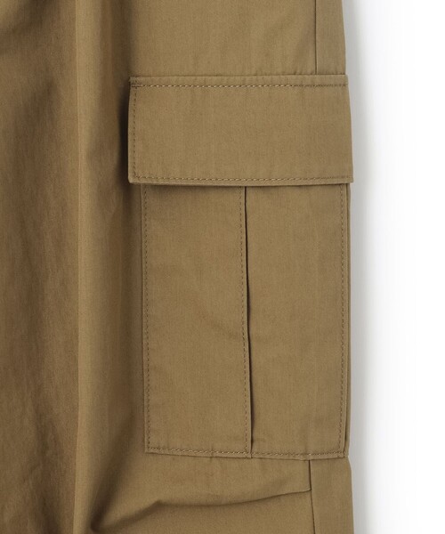 23区（ニジュウサンク）の「ハイカウントギャバ パラシュート カーゴパンツ（カーゴパンツ・レディース・モスグリーン系/ベージュ系・36/38/40）」の13枚目の写真