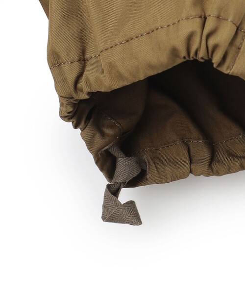 23区（ニジュウサンク）の「ハイカウントギャバ パラシュート カーゴパンツ（カーゴパンツ・レディース・モスグリーン系/ベージュ系・36/38/40）」の17枚目の写真
