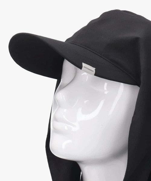 OVERRIDE（オーバーライド）の「OVERRIDE  REC SUNSHADE SCARF CAP SG / オーバーライド（キャップ・レディース・ライトグレー/ブラック・57~59cm）」の10枚目の写真