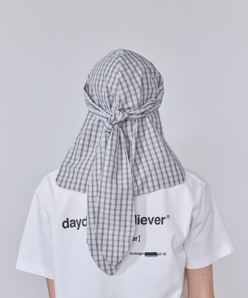 OVERRIDE（オーバーライド）の「OVERRIDE  REC SUNSHADE SCARF CAP SG / オーバーライド（キャップ・レディース・ライトグレー/ブラック・57~59cm）」の15枚目の写真